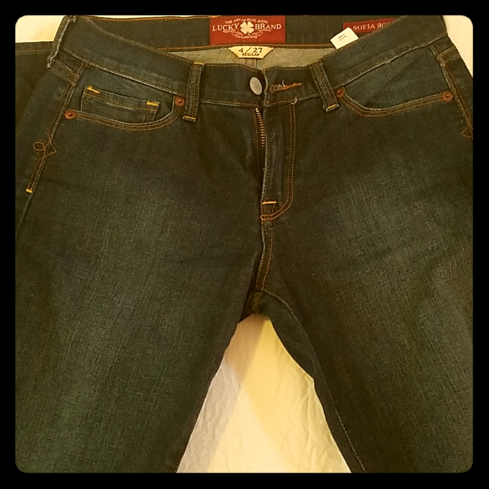 Jean's- Lucky brand dark wash